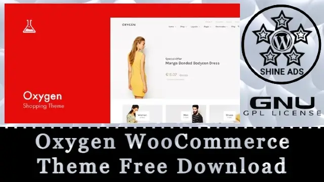 Oxygen WooCommerce Theme Free Download v6.0.9